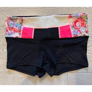 lululemon Volleyball Shorts with Floral Waist